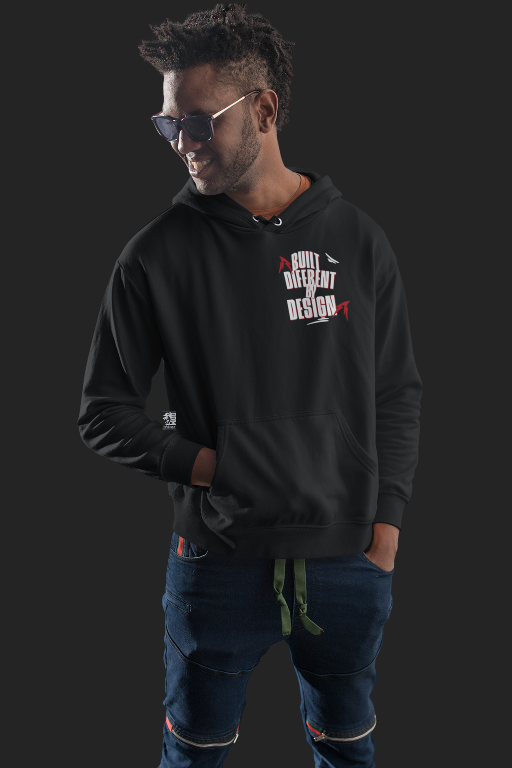 Built Different Hoodie (Black)