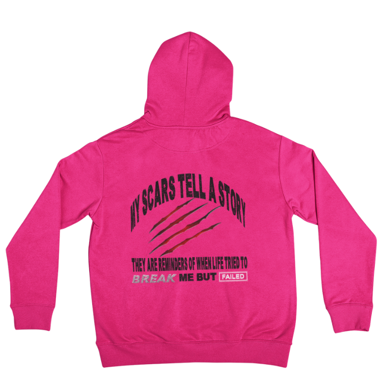 My Scars Hoodie (Pink)